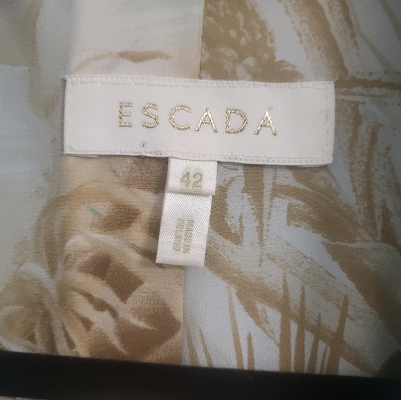 Escada leather jacket - Picture 2 of 4